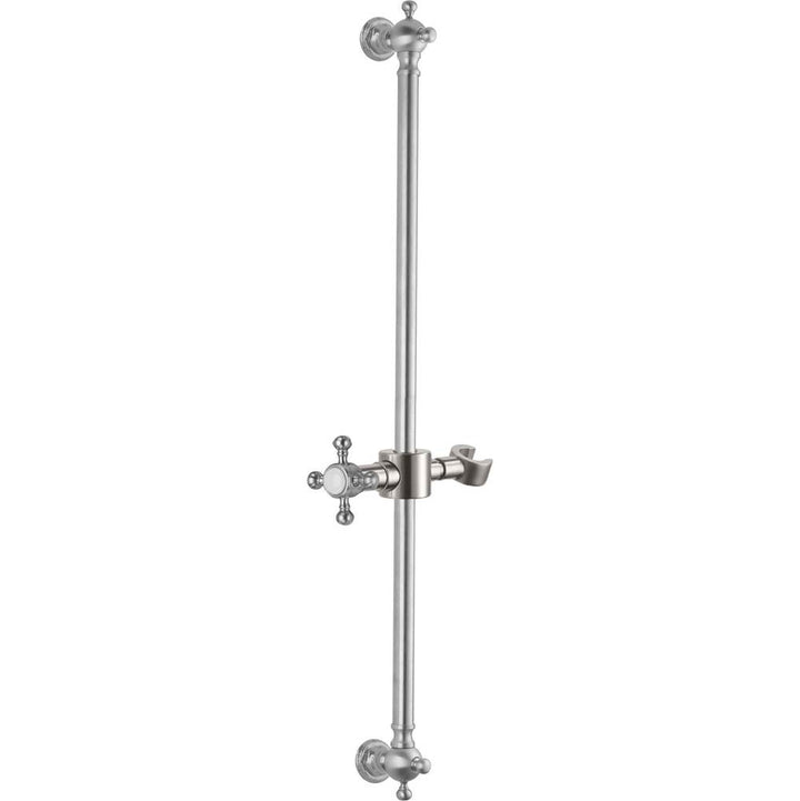 California Faucets Wall Mounted Slide Bar Line Base
