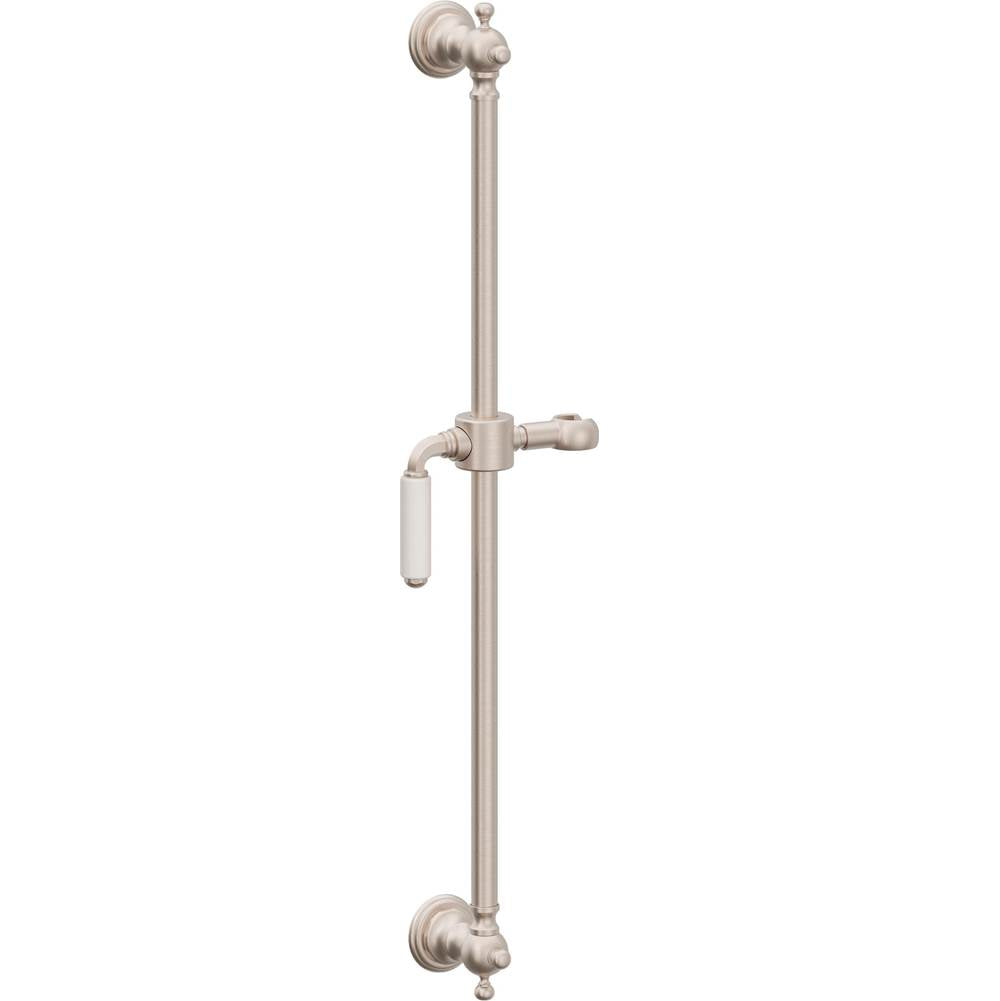 California Faucets Wall Mounted Slide Bar Line Base