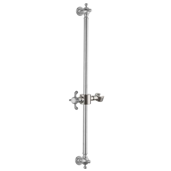 California Faucets Wall Mounted Slide Bar Line Base
