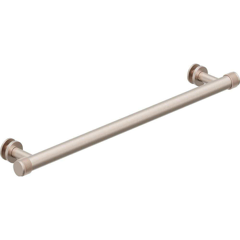 California Faucets Shower Towel Bar / Door Handle Knurled