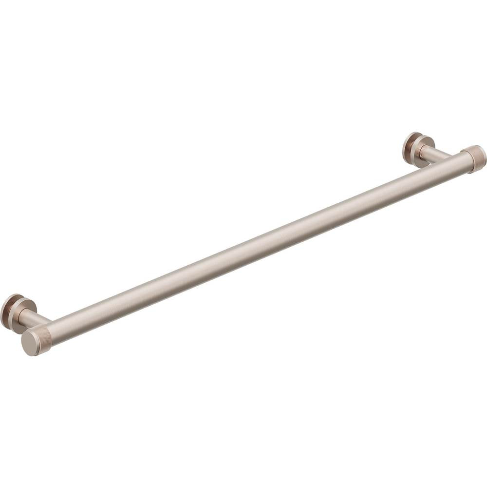 California Faucets Shower Towel Bar / Door Handle Knurled