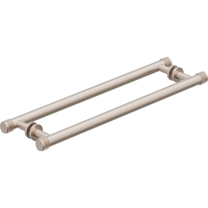California Faucets Double Shower Towel Bars / Door Handles Knurled