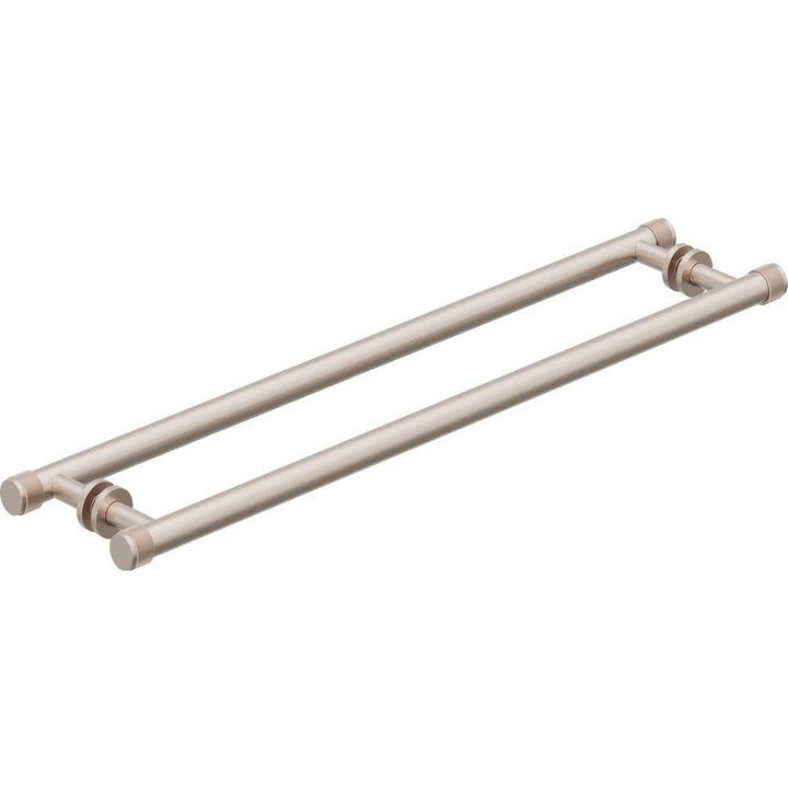 California Faucets Double Shower Towel Bars / Door Handles Knurled