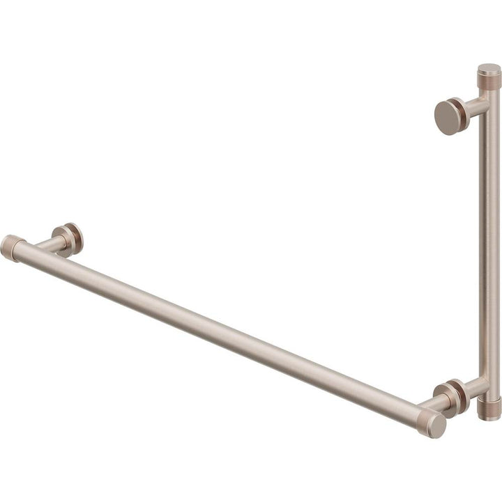 California Faucets 24" Towel Bar and Shower Door Handle Knurled