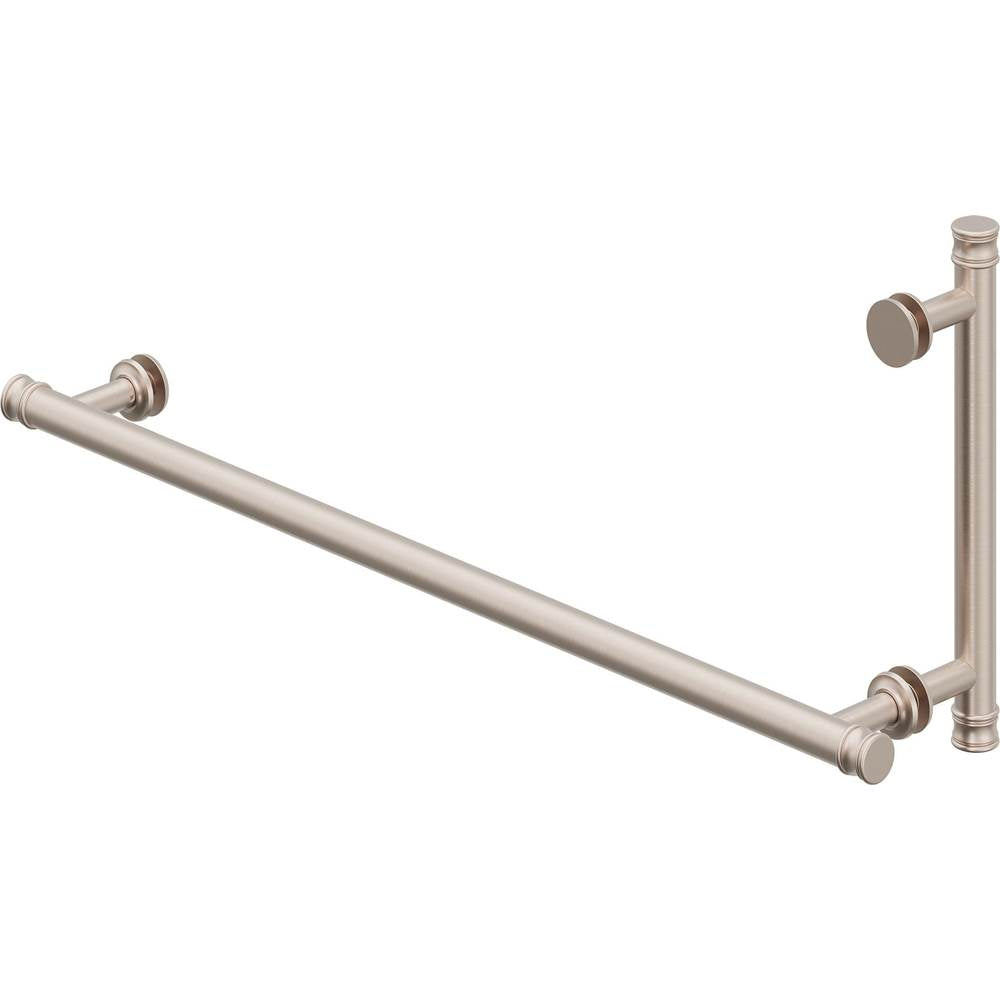California Faucets 24" Towel Bar and Shower Door Handle Traditional