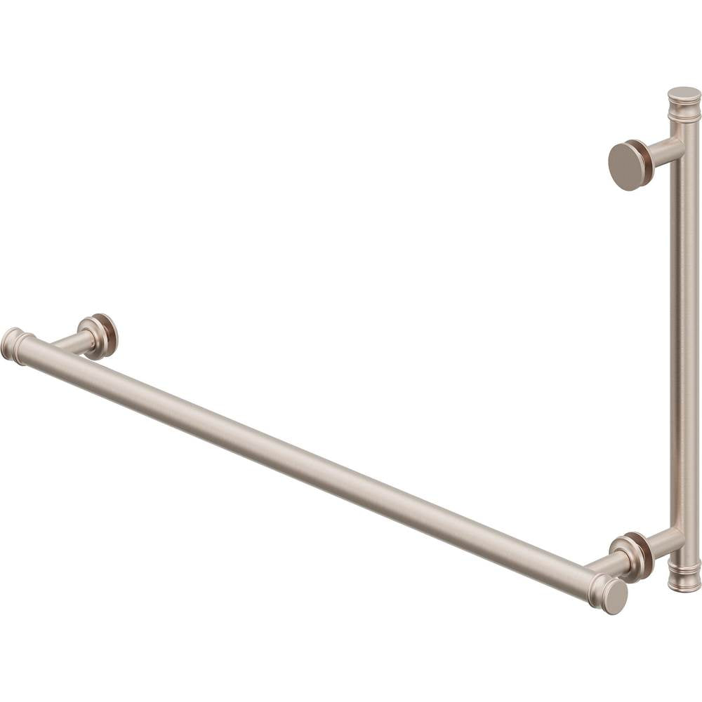 California Faucets 24" Towel Bar and Shower Door Handle Traditional