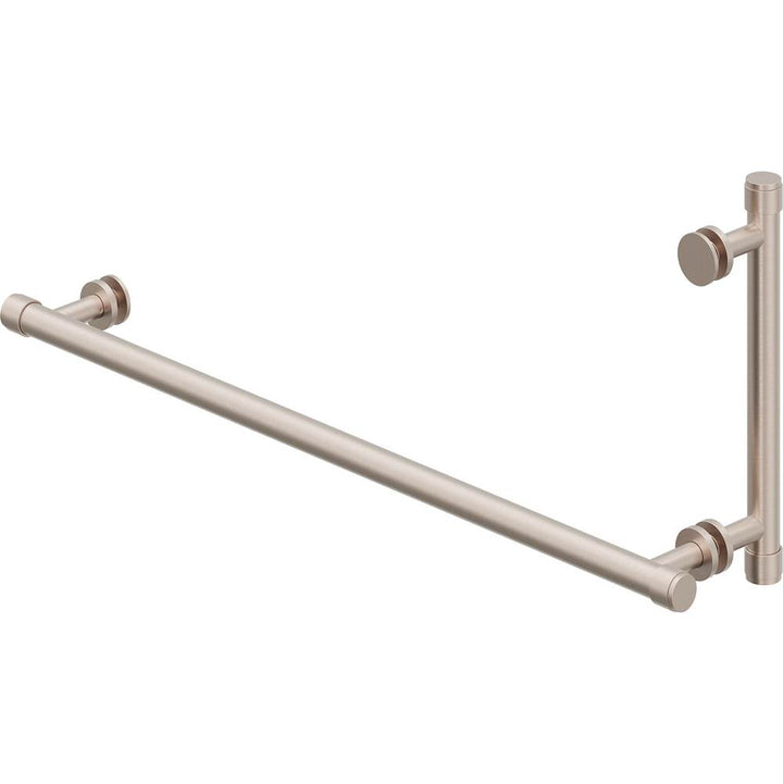 California Faucets 24" Towel Bar and Shower Door Handle Contemporary