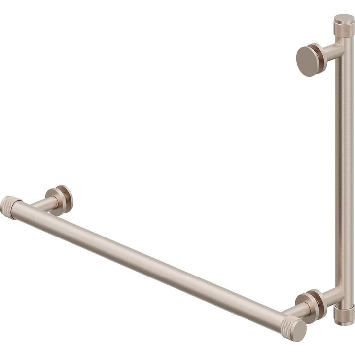 California Faucets 18" Towel Bar and Shower Door Handle Coined