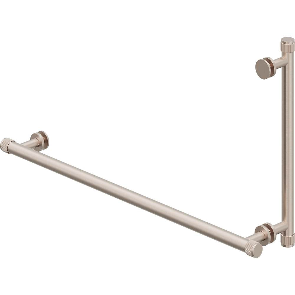 California Faucets 24" Towel Bar and Shower Door Handle Coined