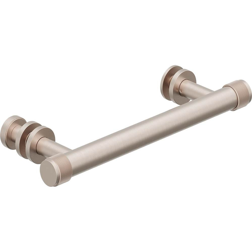 California Faucets 8" Shower Towel Bar and Robe Hook Knurled