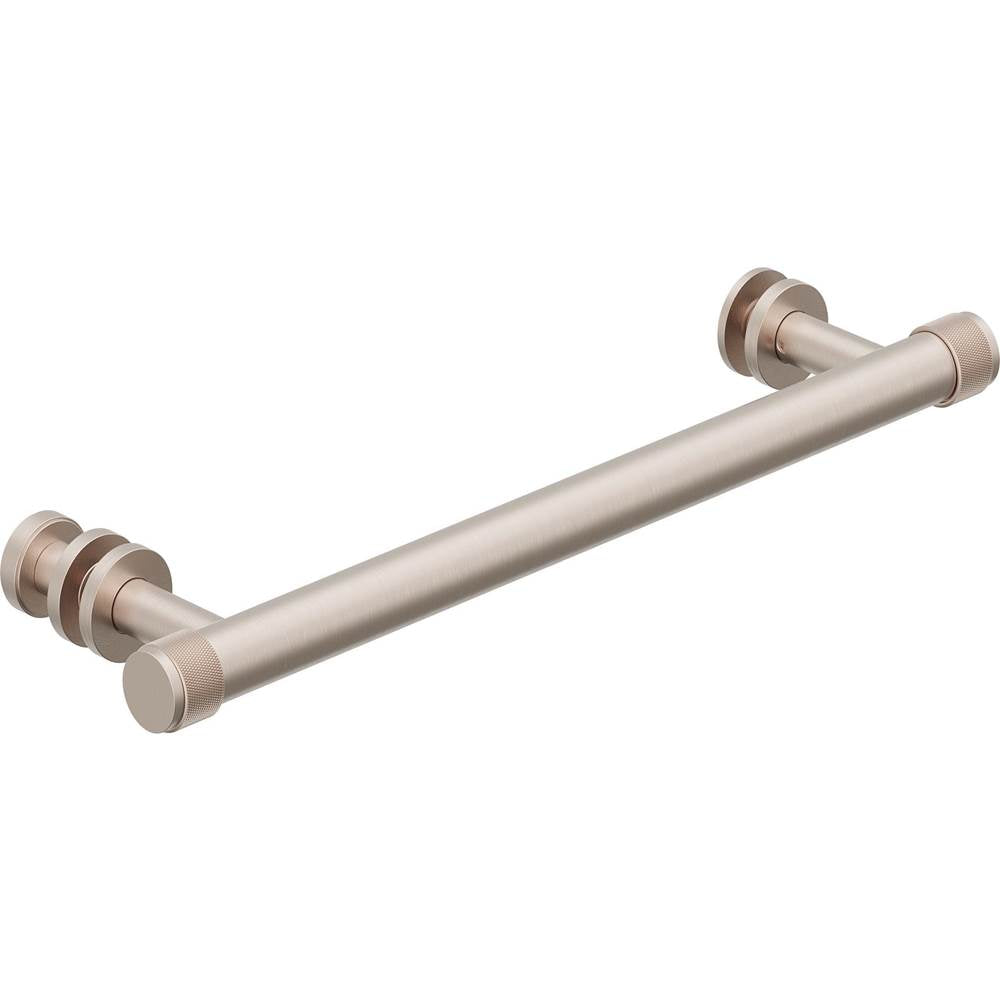 California Faucets 8" Shower Towel Bar and Robe Hook Knurled