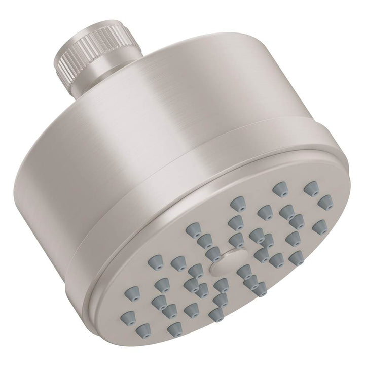 California Faucets 3" Brass Single-Function Showerhead - Smooth