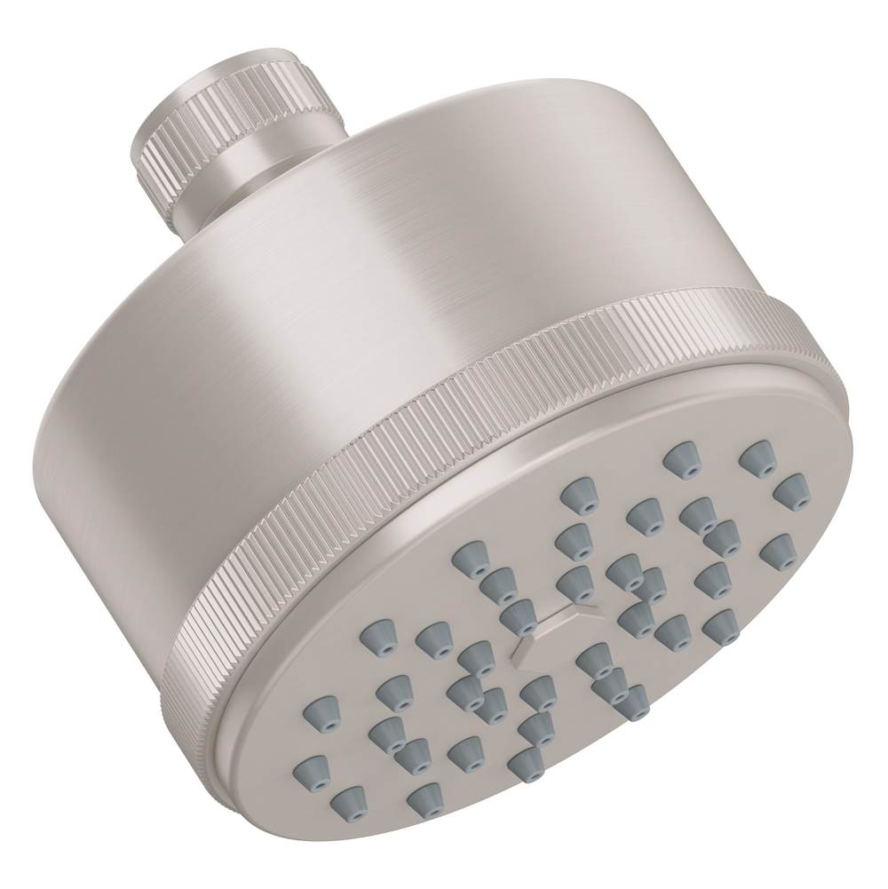 California Faucets 3" Brass Single-Function Showerhead - Coined