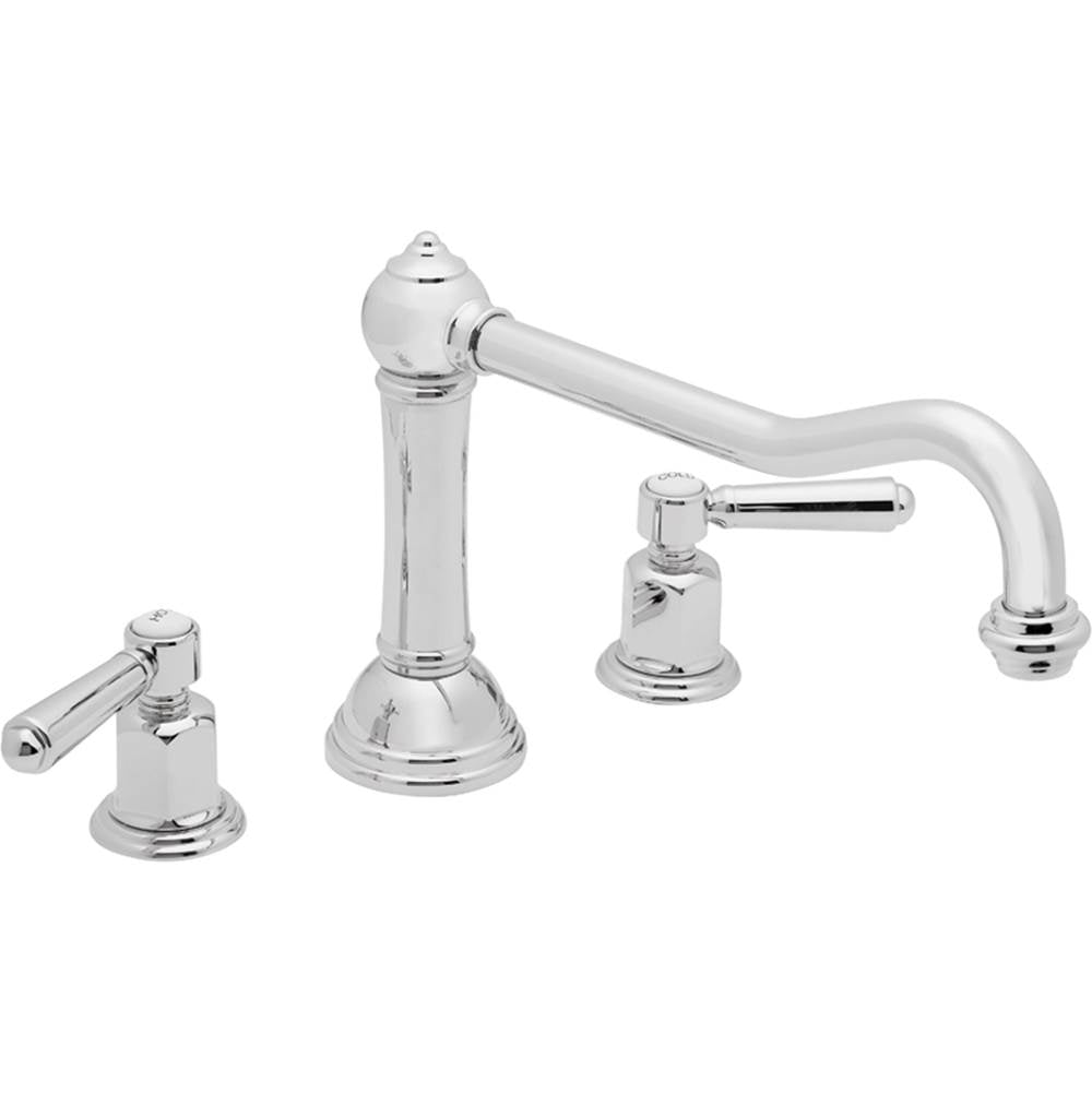 California Faucets Montecito Complete Roman Tub Set