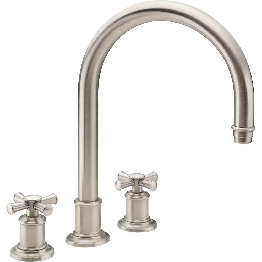 California Faucets Miramar Complete Roman Tub Set
