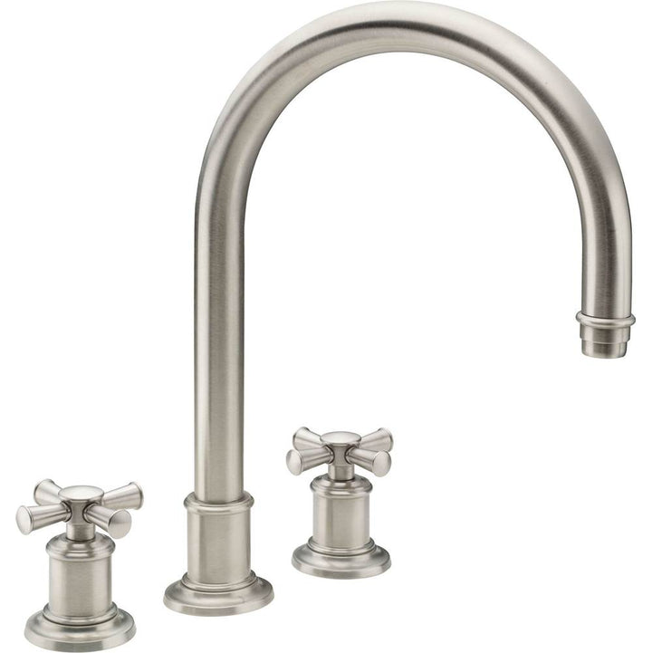 California Faucets Miramar Complete Roman Tub Set