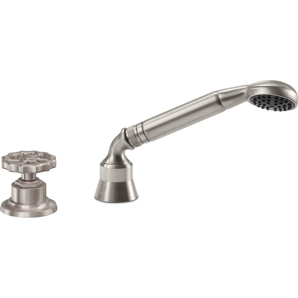 California Faucets Descanso Works Complete Handshower & Diverter for Roman Tub