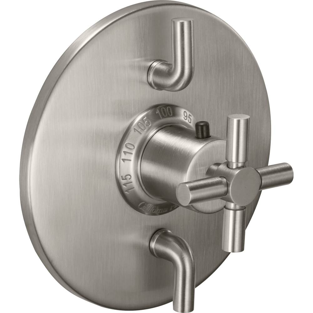 California Faucets StyleTherm Trim Only with Dual Volume Control