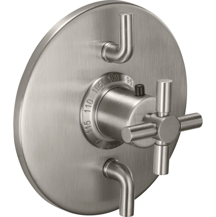 California Faucets StyleTherm Trim Only with Dual Volume Control