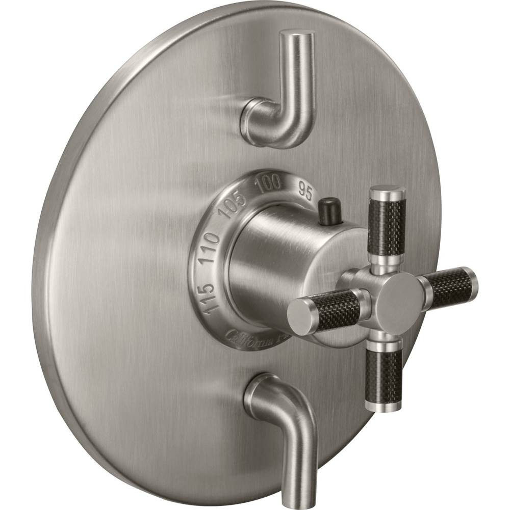California Faucets StyleTherm Trim Only with Dual Volume Control