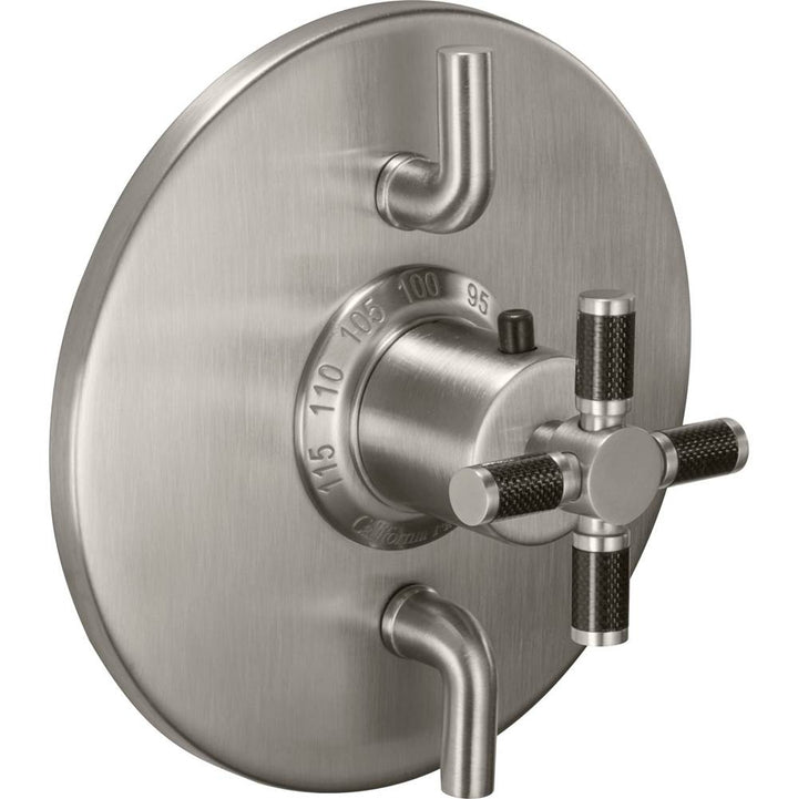 California Faucets StyleTherm Trim Only with Dual Volume Control