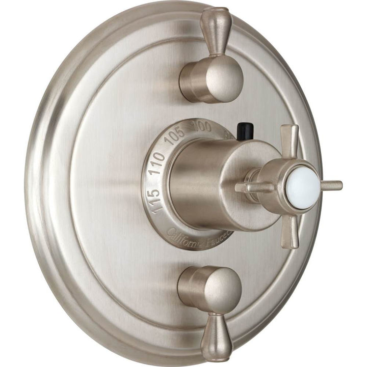 California Faucets StyleTherm Trim Only with Dual Volume Control