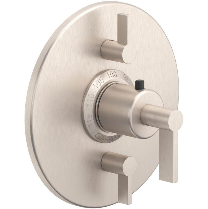 California Faucets StyleTherm Trim Only with Dual Volume Control