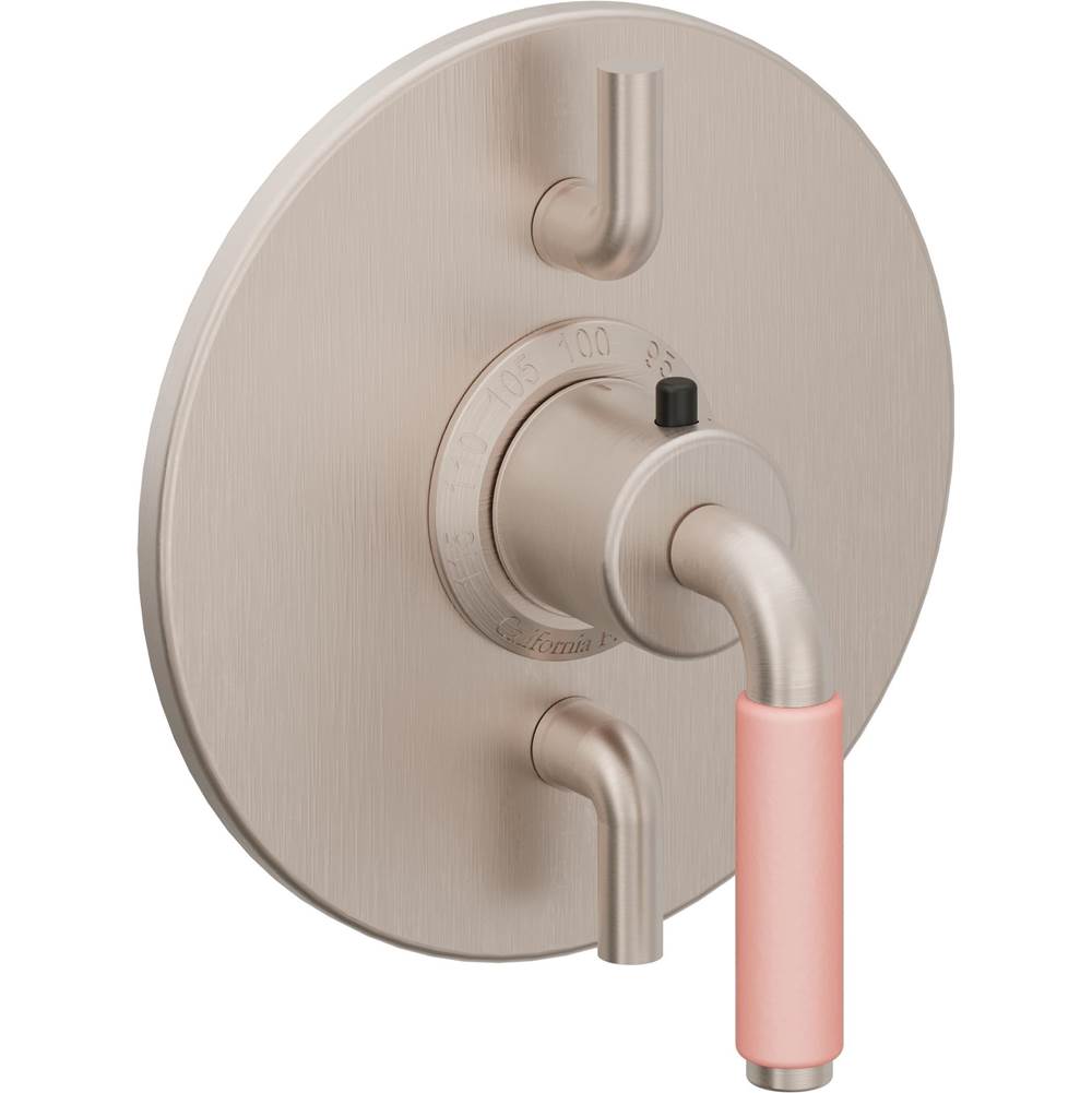 California Faucets StyleTherm Trim Only with Dual Volume Control