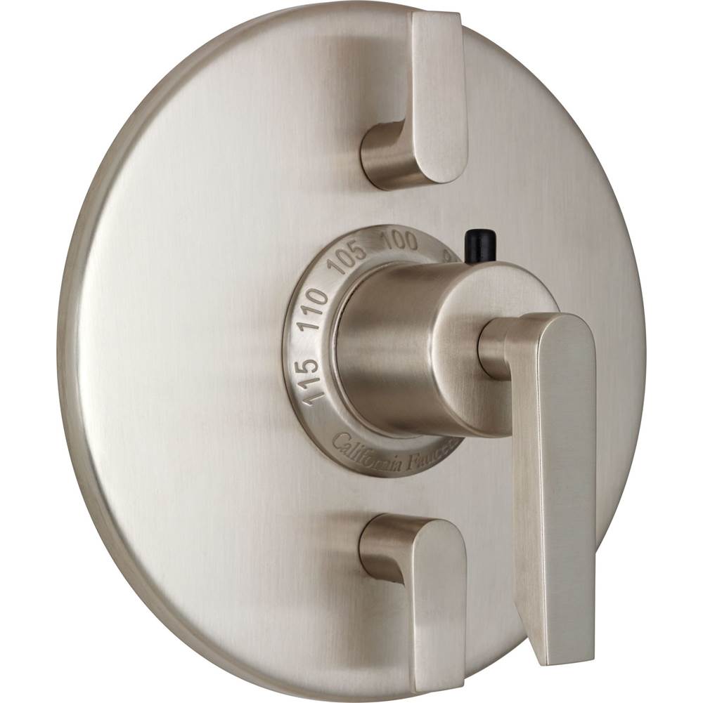 California Faucets StyleTherm Trim Only with Dual Volume Control