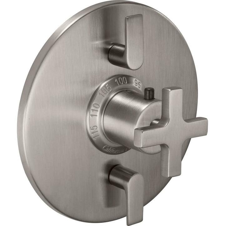 California Faucets StyleTherm Trim Only with Dual Volume Control