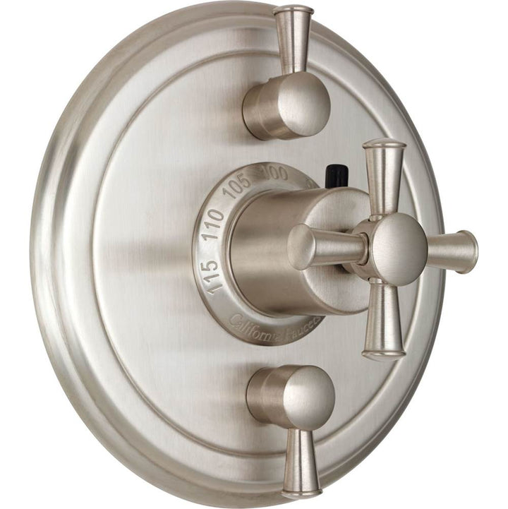 California Faucets StyleTherm Trim Only with Dual Volume Control