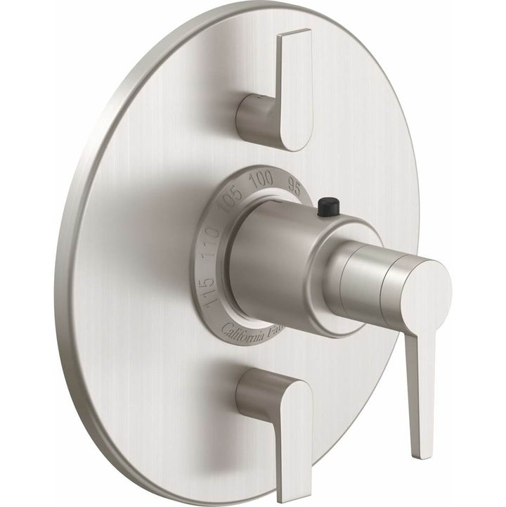 California Faucets StyleTherm Trim Only with Dual Volume Control
