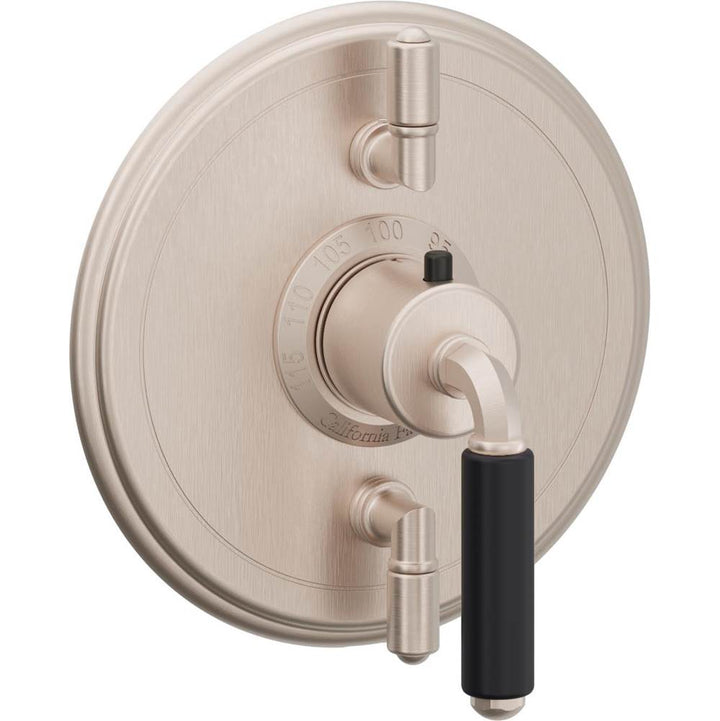 California Faucets StyleTherm Trim Only with Dual Volume Control
