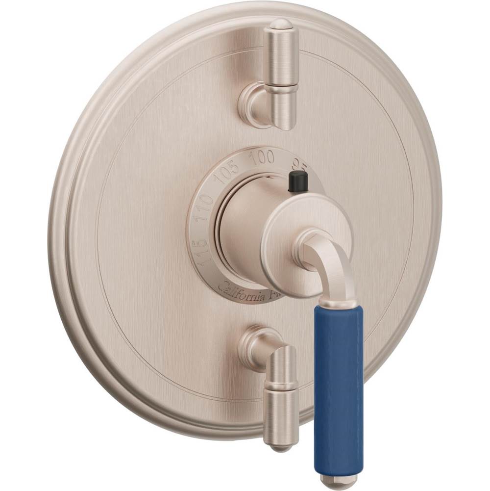 California Faucets StyleTherm Trim Only with Dual Volume Control
