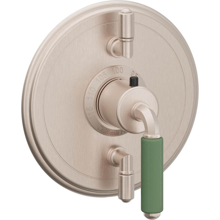 California Faucets StyleTherm Trim Only with Dual Volume Control