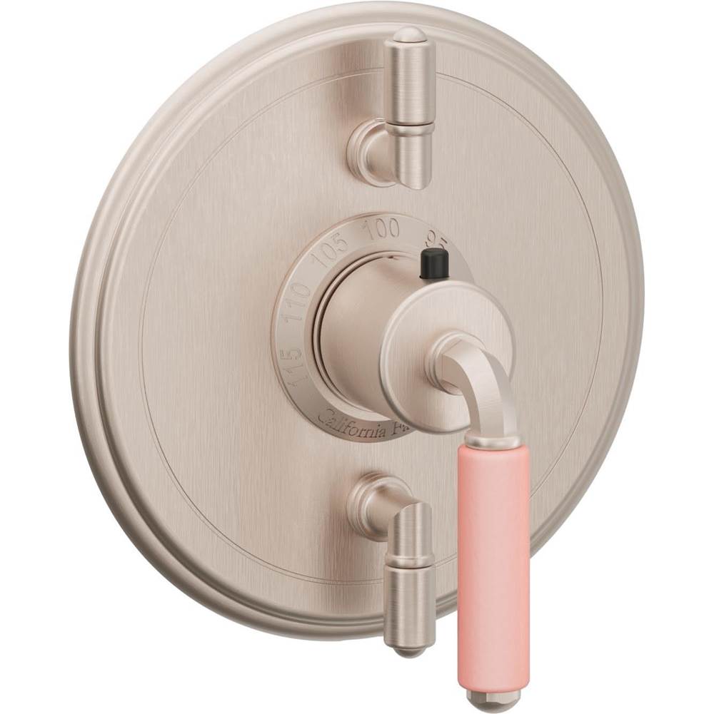 California Faucets StyleTherm Trim Only with Dual Volume Control