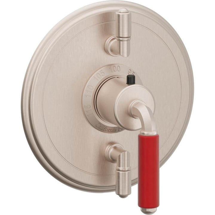 California Faucets StyleTherm Trim Only with Dual Volume Control