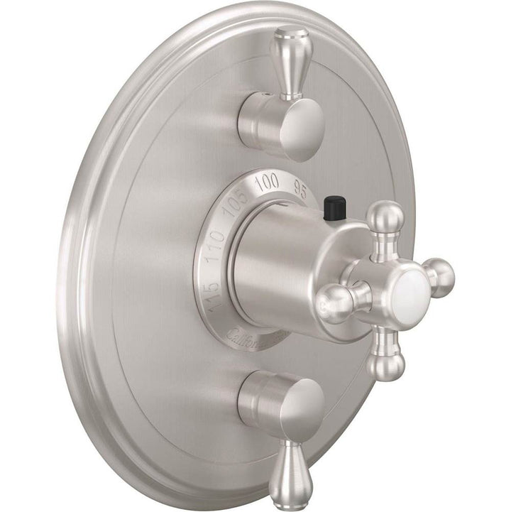 California Faucets StyleTherm Trim Only with Dual Volume Control
