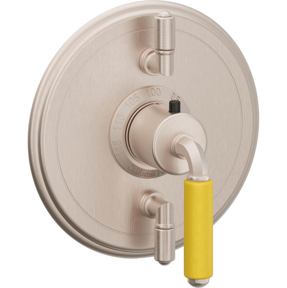 California Faucets StyleTherm Trim Only with Dual Volume Control