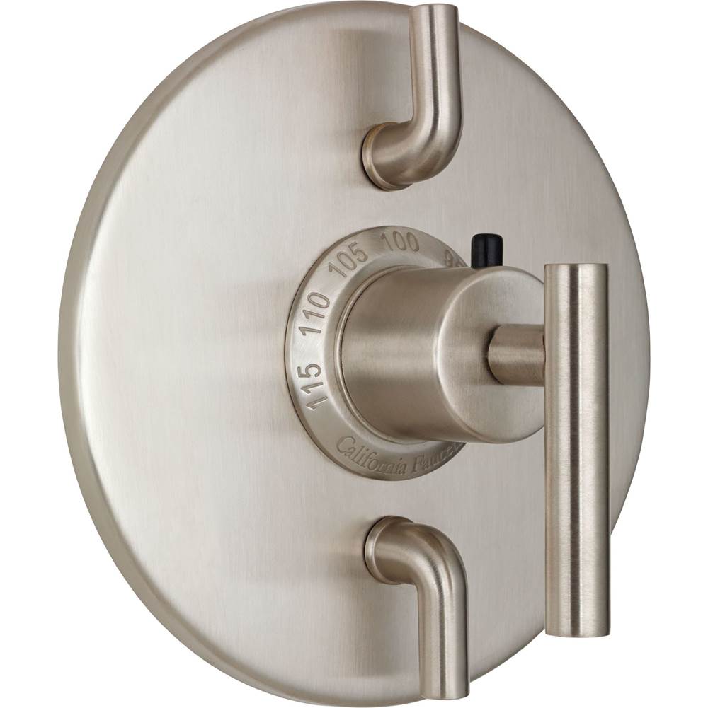 California Faucets StyleTherm Trim Only with Dual Volume Control