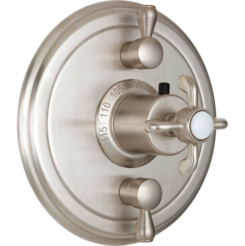 California Faucets StyleTherm Trim Only with Dual Volume Control