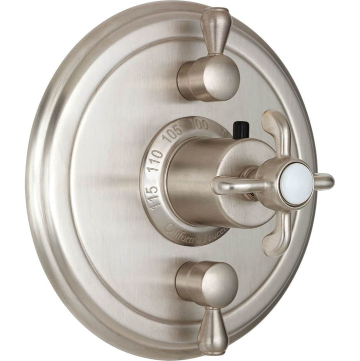California Faucets StyleTherm Trim Only with Dual Volume Control
