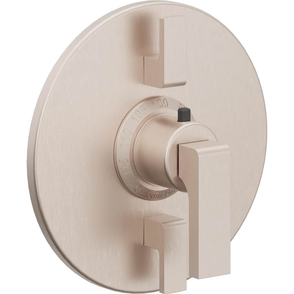 California Faucets StyleTherm Trim Only with Dual Volume Control