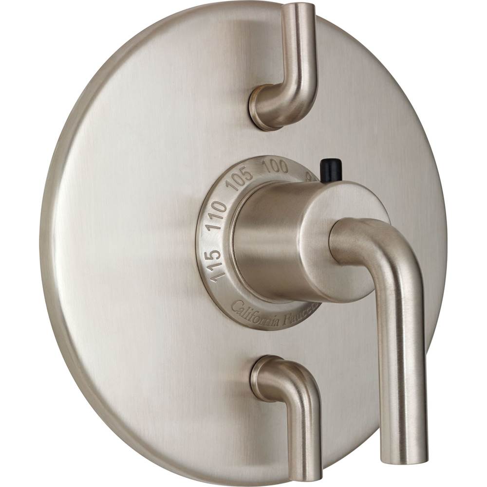 California Faucets StyleTherm Trim Only with Dual Volume Control