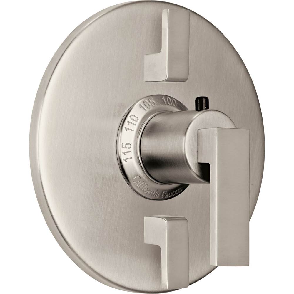 California Faucets StyleTherm Trim Only with Dual Volume Control