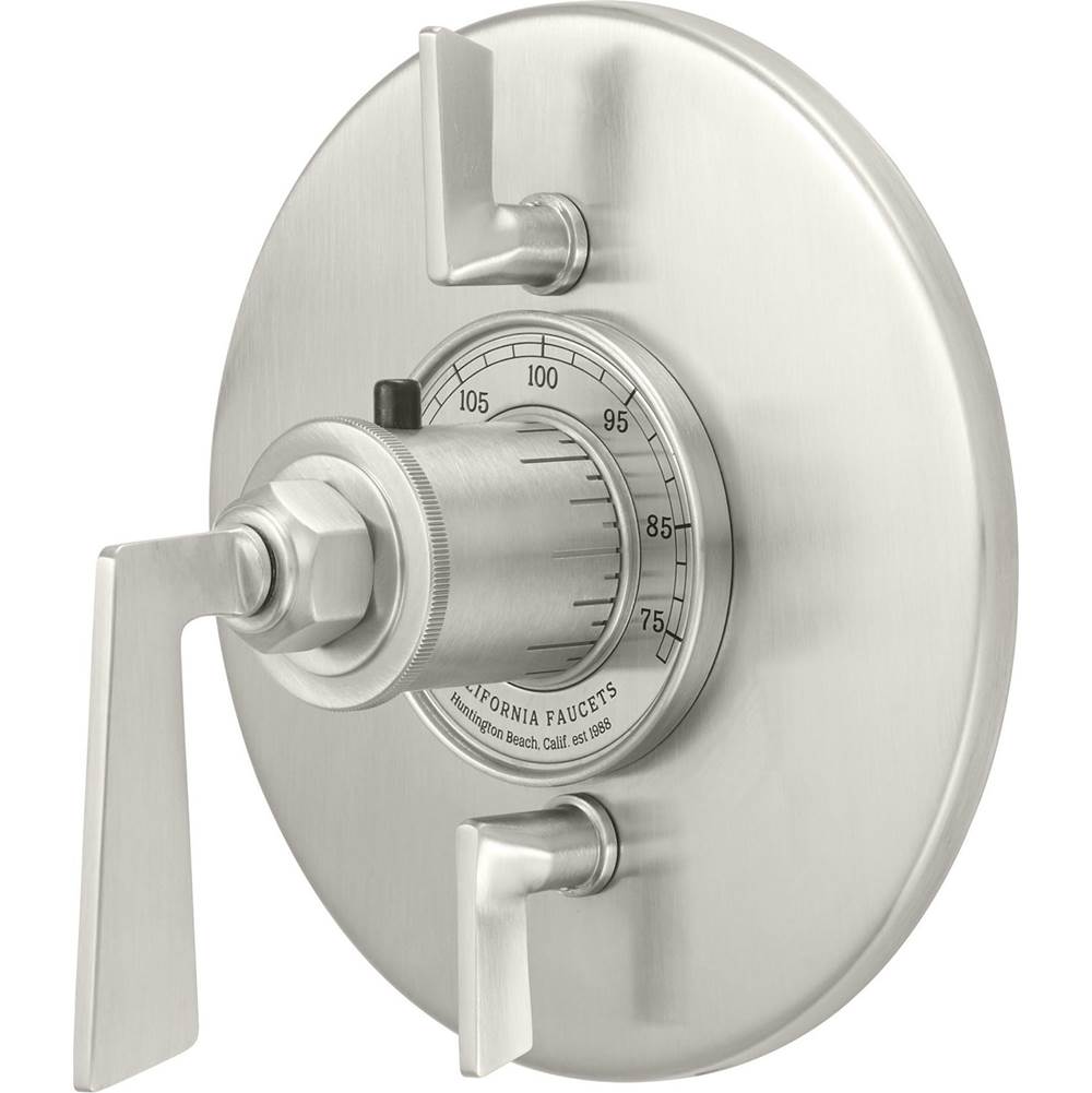California Faucets StyleTherm Trim Only with Dual Volume Control