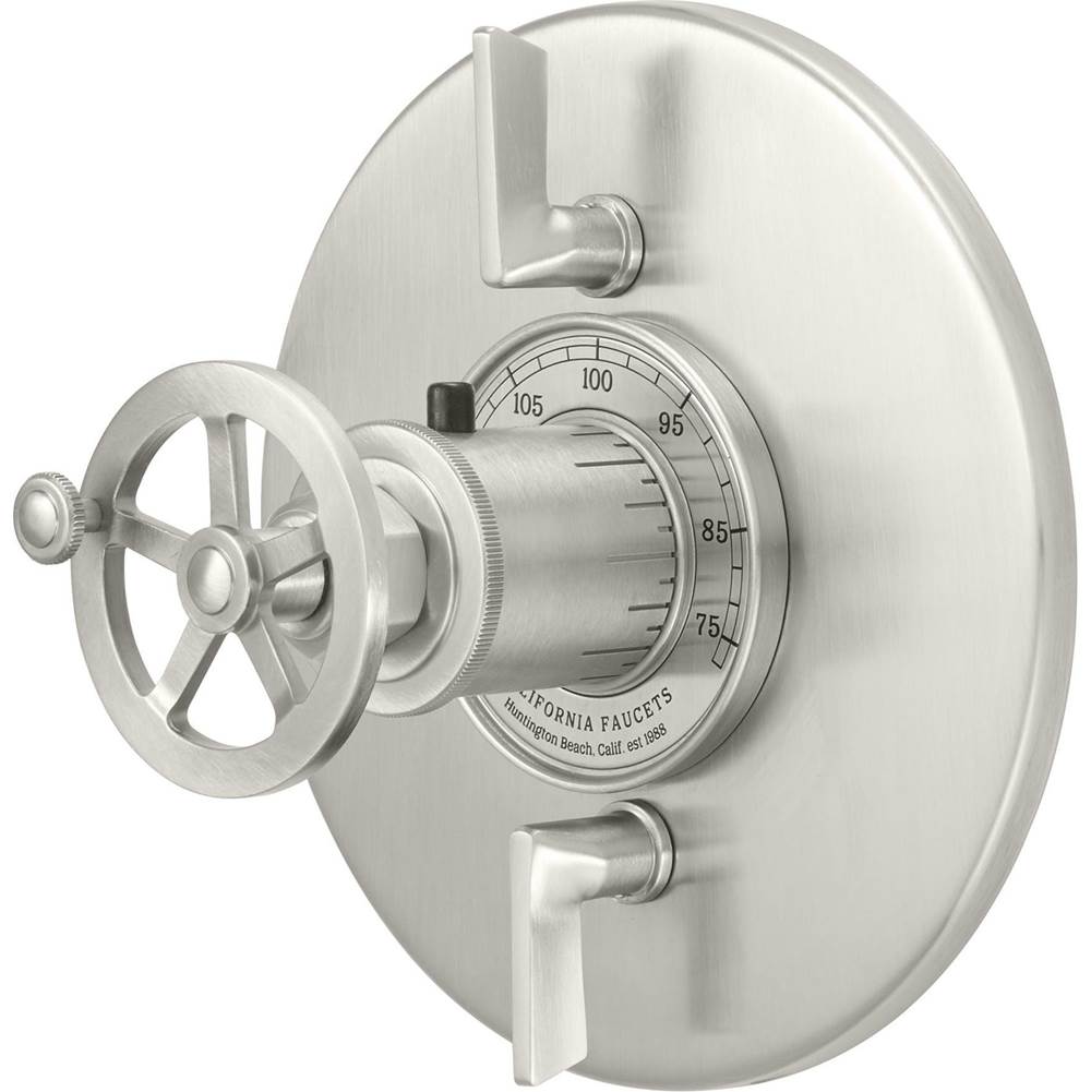 California Faucets StyleTherm Trim Only with Dual Volume Control