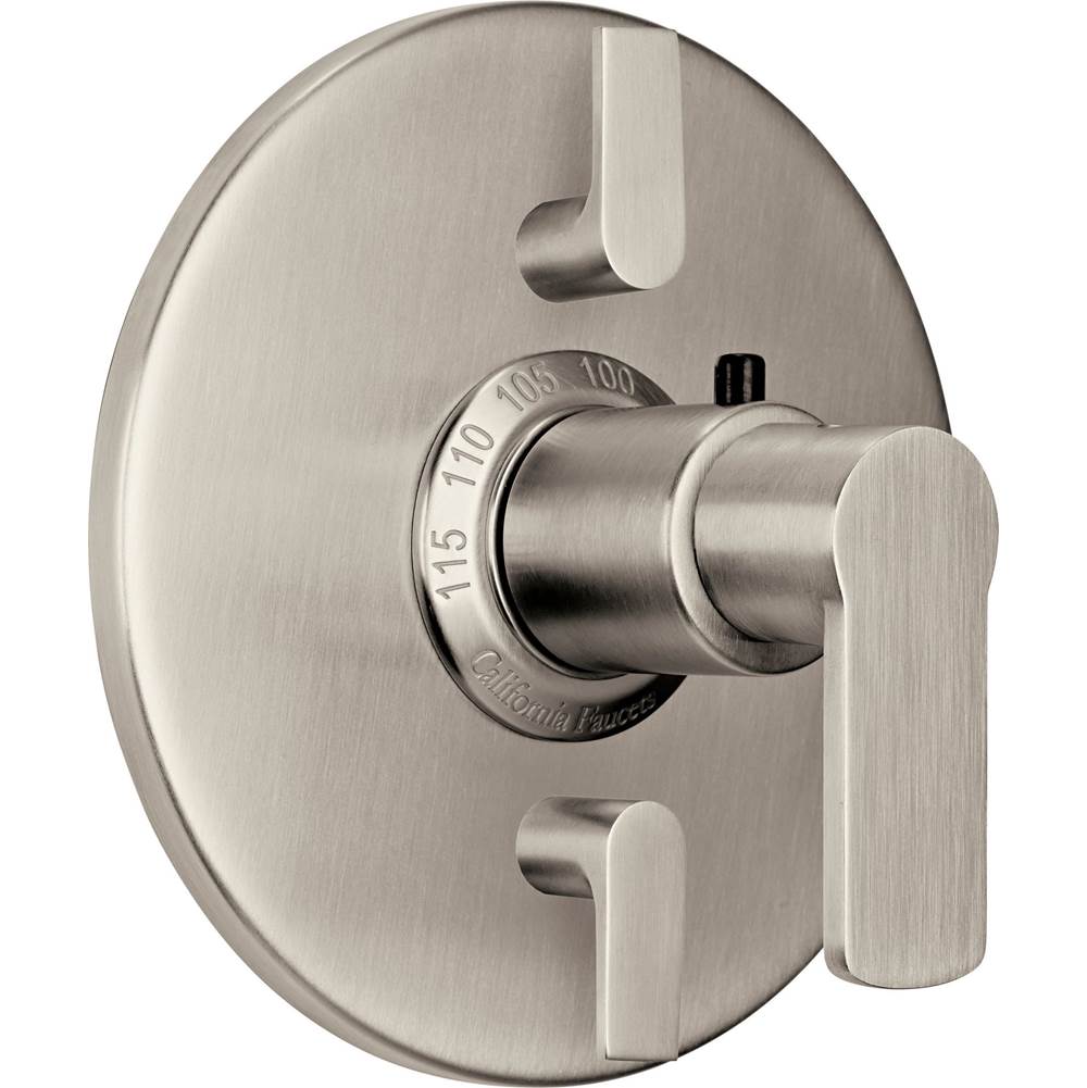 California Faucets StyleTherm Trim Only with Dual Volume Control