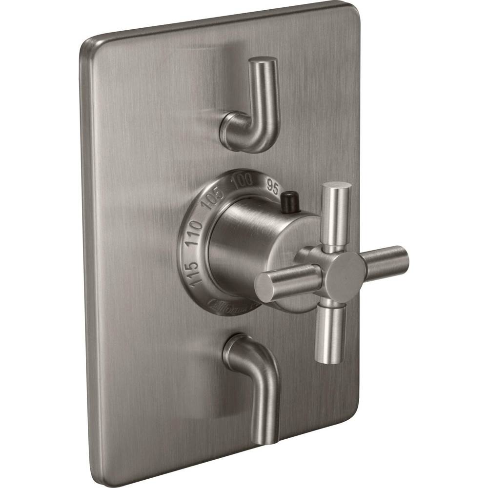 California Faucets StyleTherm Trim Only with Dual Volume Control