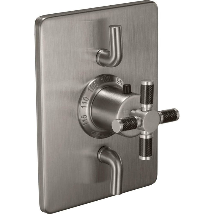 California Faucets StyleTherm Trim Only with Dual Volume Control